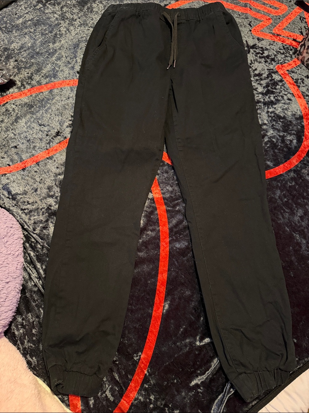 South Pole Black Men's Jogger cargo type pants